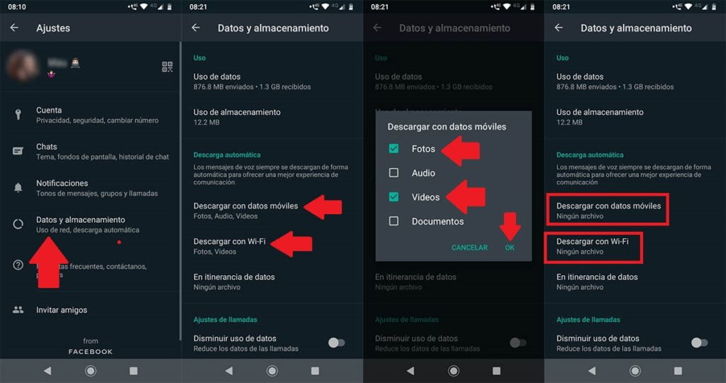 Cómo Evitar Que Whatsapp Descargue Fotos Y Vídeos Automáticamente 7059