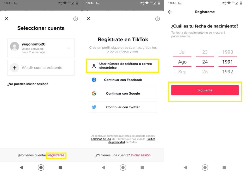 Cómo Tener Dos Cuentas En Tiktok En El Mismo Móvil 5741