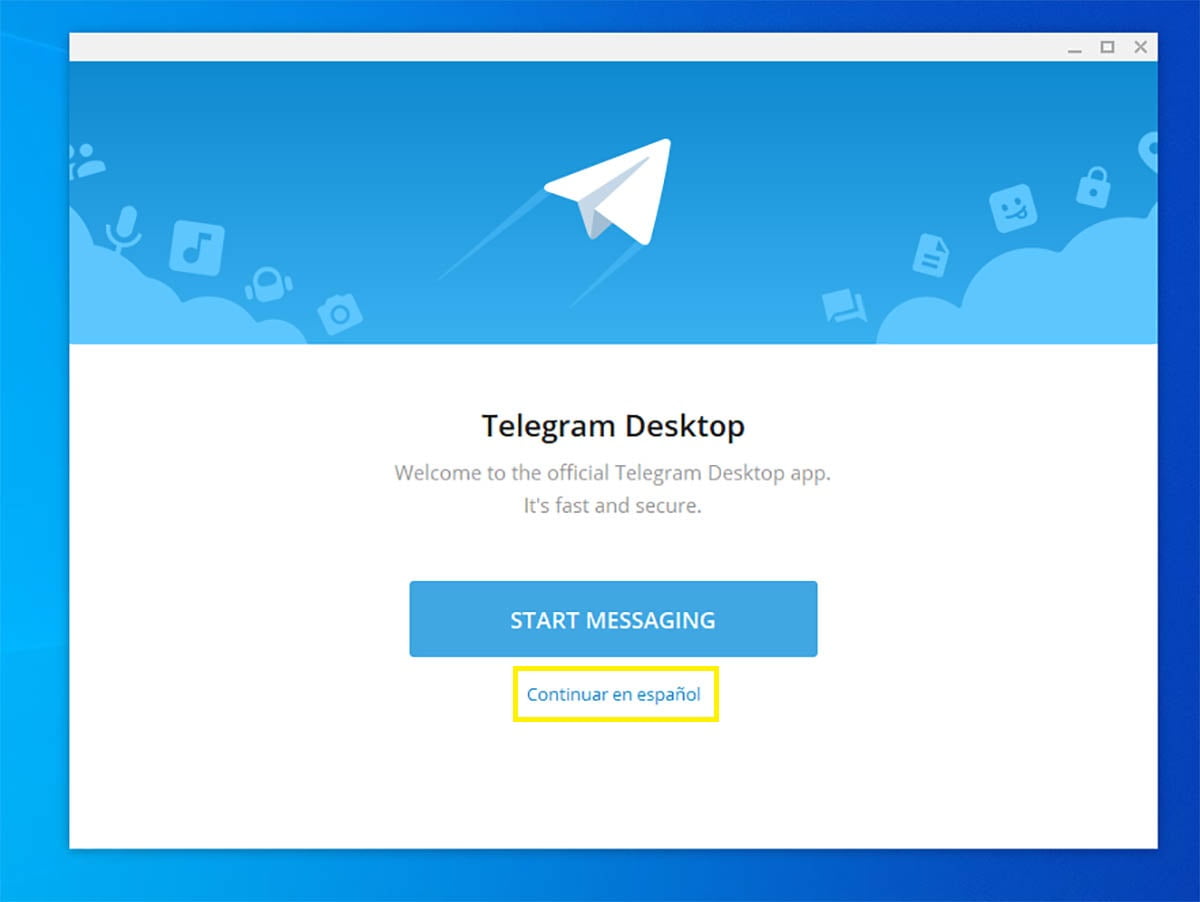 Telegram para PC en español