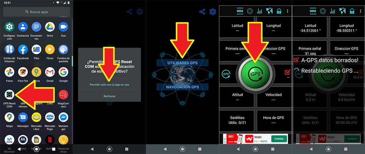 Mejorar la señal del GPS móvil Android