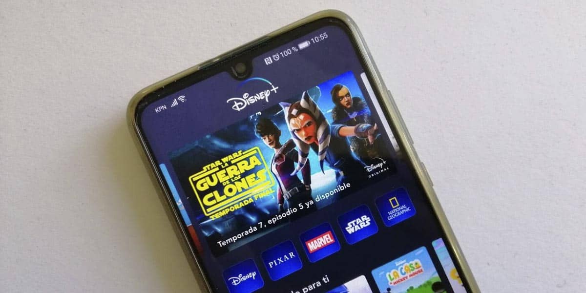 Cómo eliminar un perfil en Disney Plus Android
