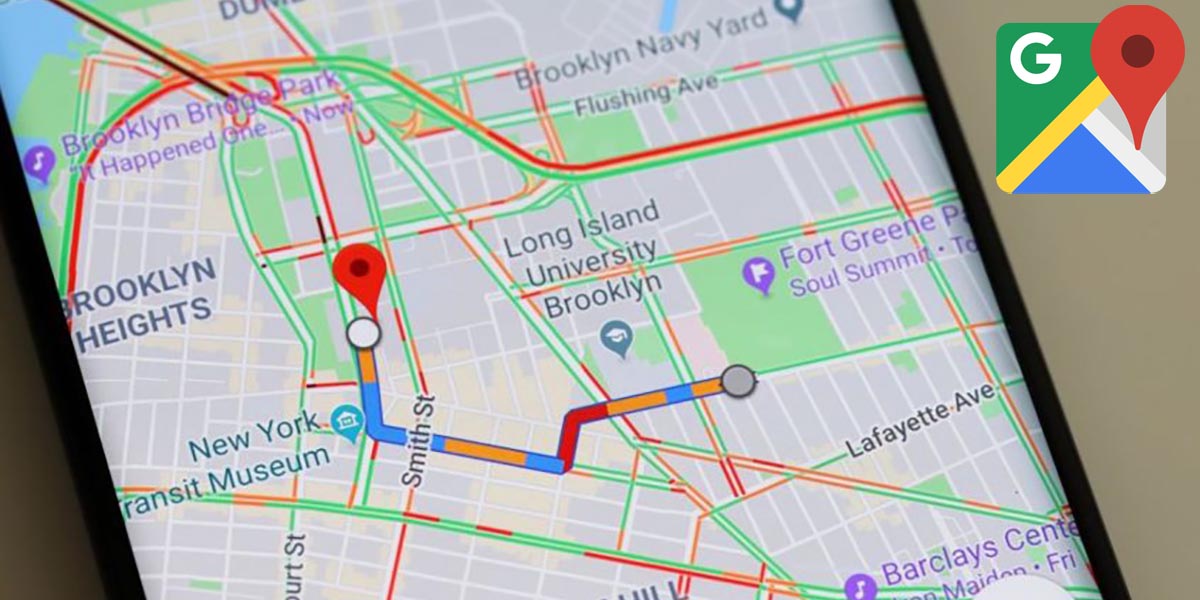 Cómo ver el tráfico en tiempo real Google Maps Android
