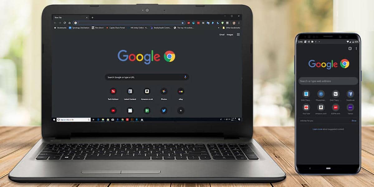 Cómo activar tema oscuro Google Chrome PC