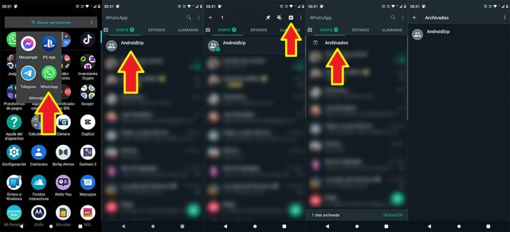 Cómo Archivar Un Chat De Whatsapp En Android En 2024 4075