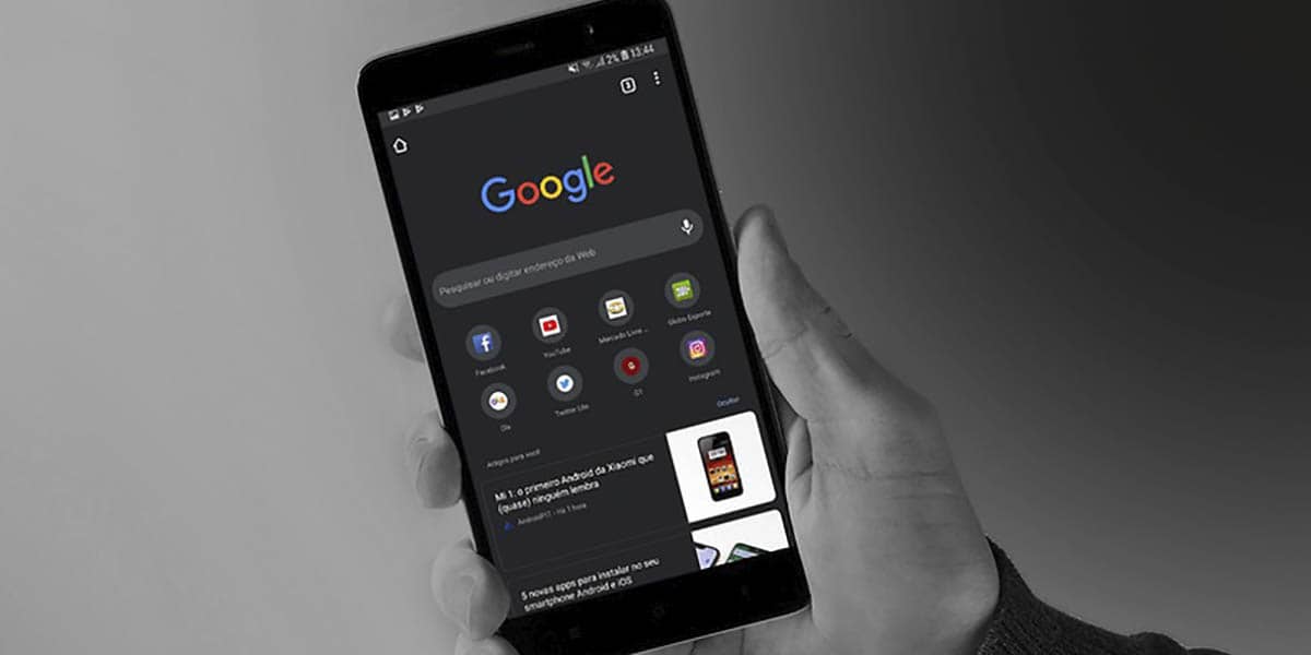 Cómo quitar el tema oscuro de Google Chrome en Android