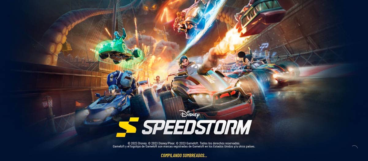 Abrir el juego Disney Speedstorm en Android