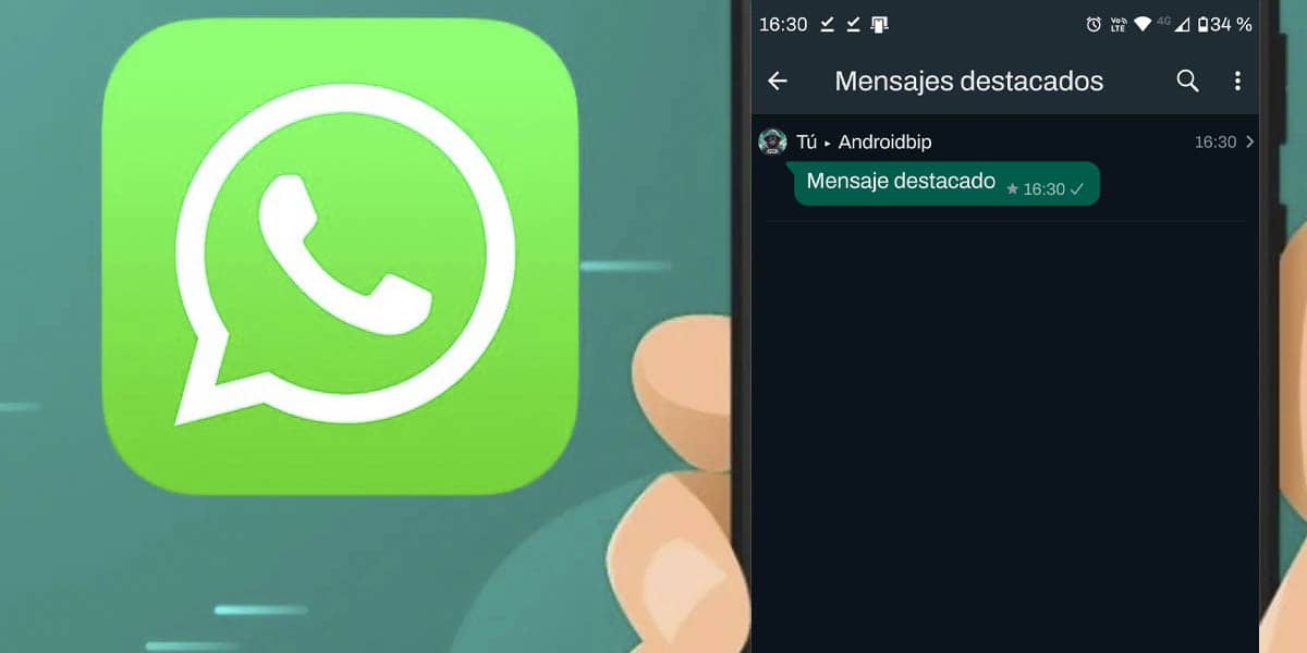 Cómo ver los mensajes destacados de WhatsApp en Android