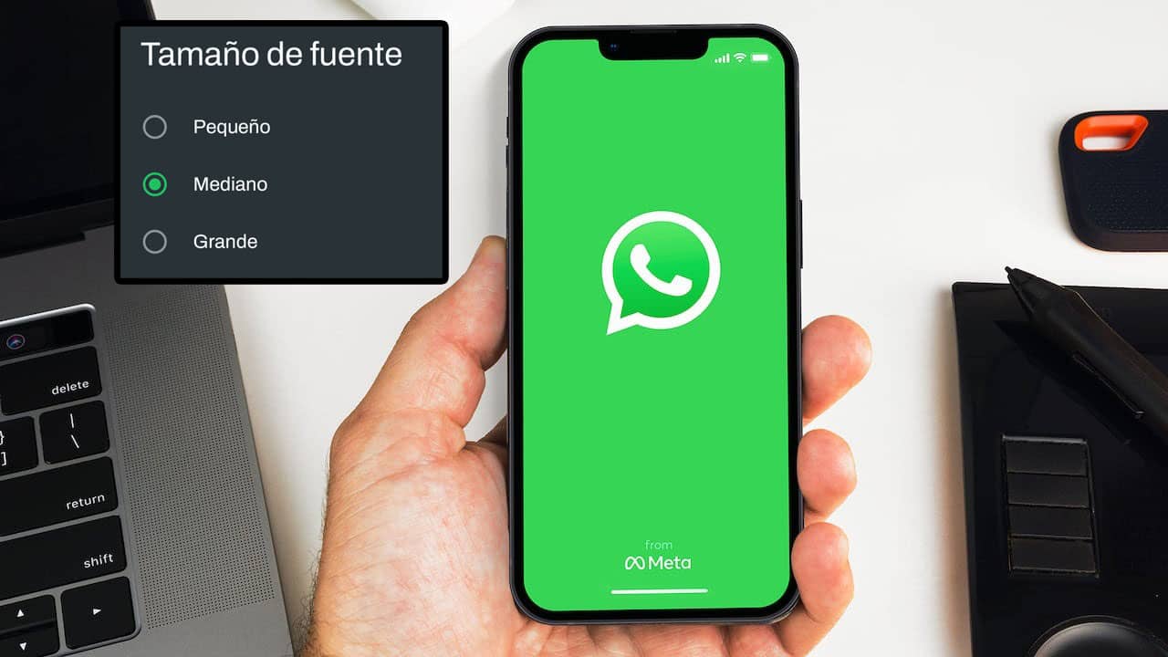 Cómo agrandar la letra en WhatsApp en Android