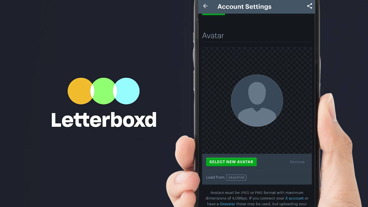 Cómo cambiar tu foto de perfil en Letterboxd