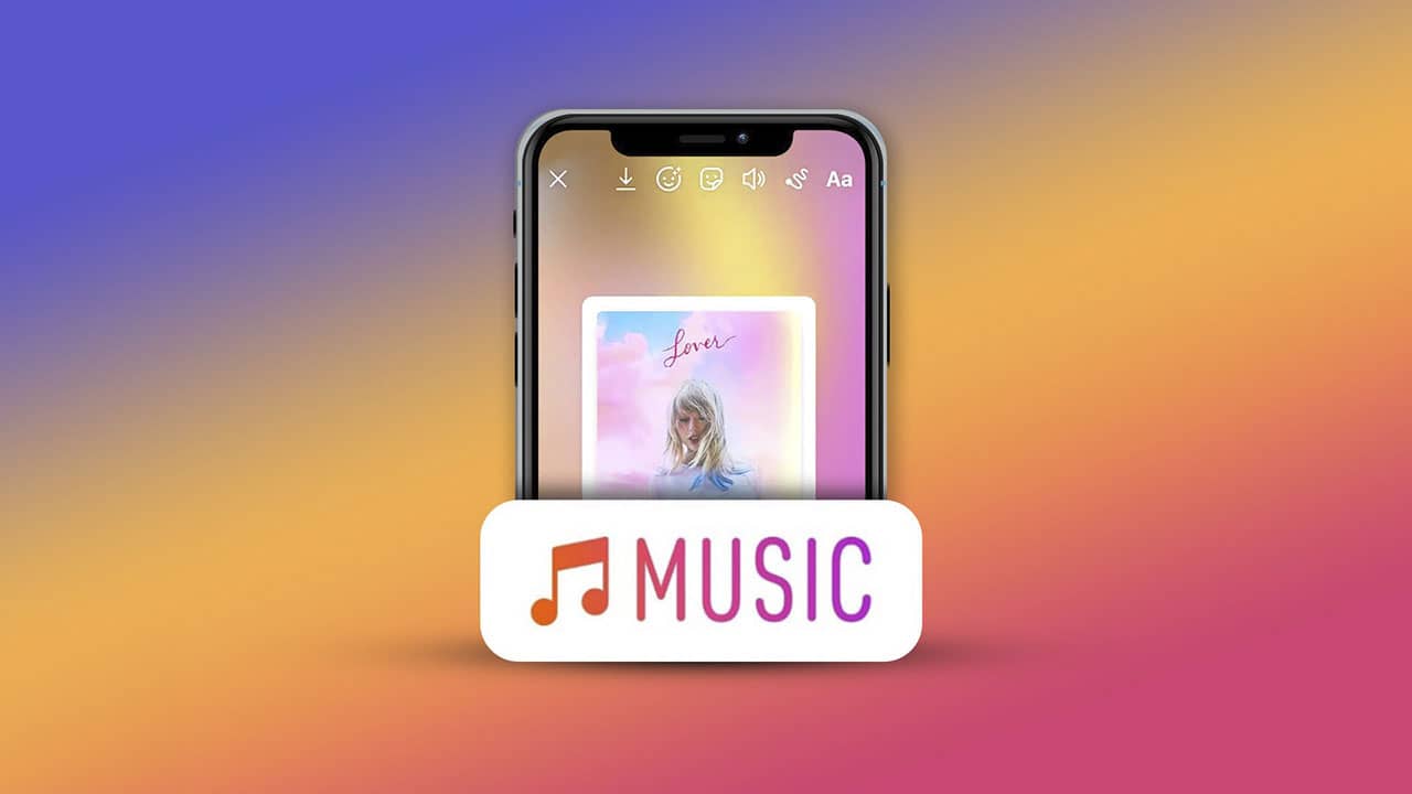 Cómo subir una historia solo de música a Instagram